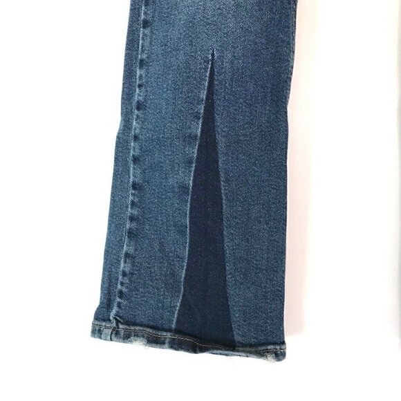 Free People Flare Ankle Jeans Blue Medium Wash 26 - Picture 3 of 9